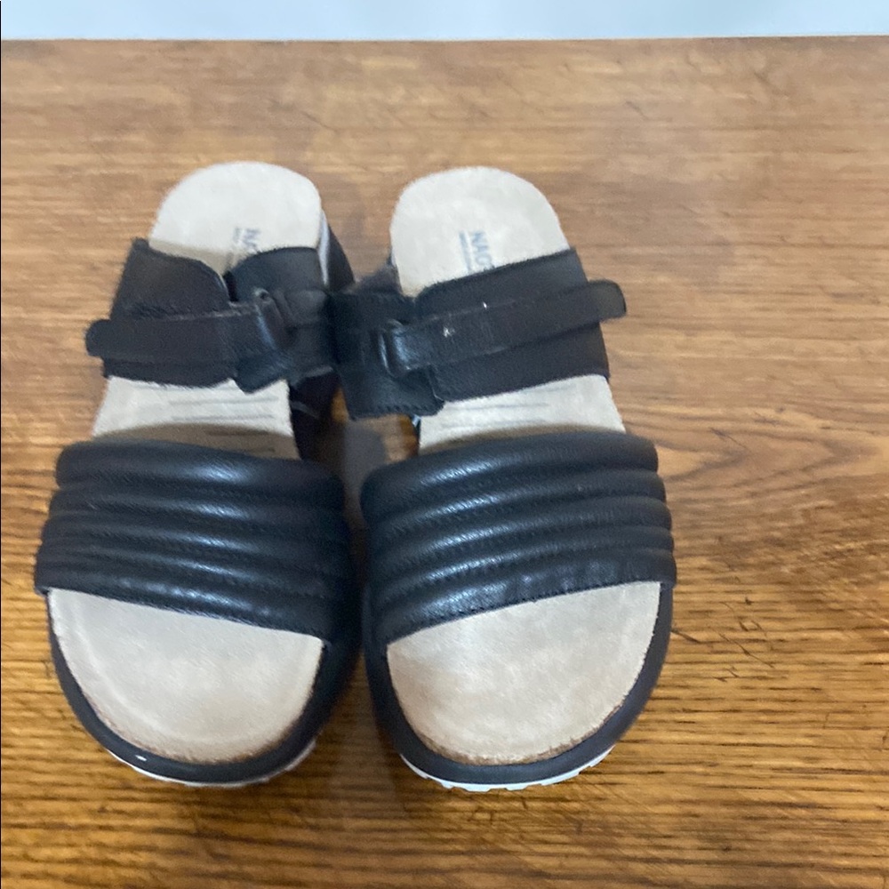 Naot Black Sandals